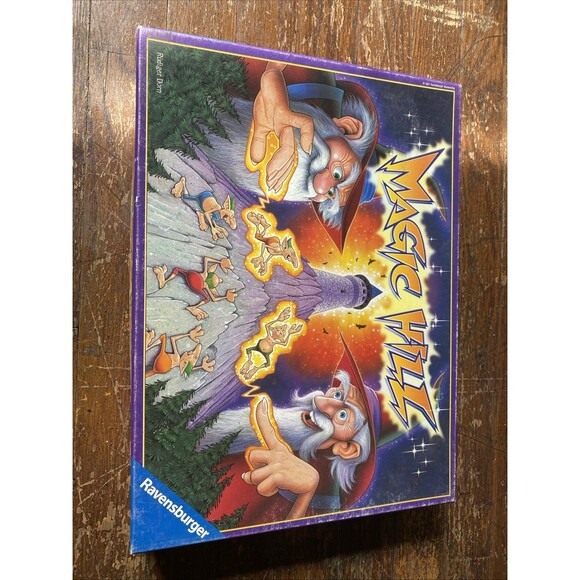 Magic Hill Ravensburger Board Game 2001 COMPLETE Goblins Wizards Used - Picture 1 of 9